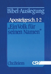 Abbildung von: Ein Volk für seinen Namen - Christliche Schriftenverbreitung e.V., Abt. Verlag