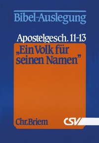 Abbildung von: Ein Volk für seinen Namen - Christliche Schriftenverbreitung e.V., Abt. Verlag
