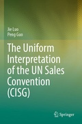 Abbildung von: The Uniform Interpretation of the UN Sales Convention (CISG) - Springer