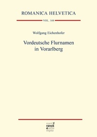 Abbildung von: Vordeutsche Flurnamen in Vorarlberg - Narr Francke Attempto Verlag