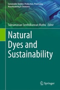 Cover: Natural Dyes and Sustainability - Springer