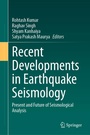 Cover: Recent Developments in Earthquake Seismology - Springer