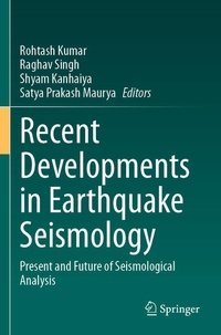 Enlarge image Cover: Recent Developments in Earthquake Seismology - Springer