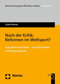 Abbildung von: Nach der Kritik: Reformen im Weltsport? - Nomos