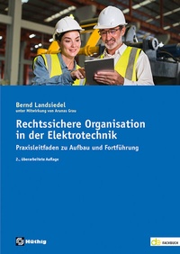 Abbildung von: Rechtssichere Organisation in der Elektrotechnik - Hüthig