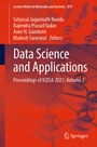 Cover: Data Science and Applications - Springer