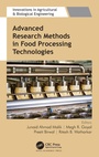 Cover: Advanced Research Methods in Food Processing Technologies - Apple Academic Press Inc.