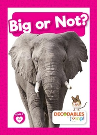 Enlarge image Cover: Big or Not? - Decodables by Jump!