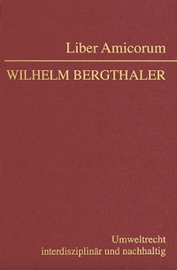 Abbildung von: Liber Amicorum Wilhelm Bergthaler - Manz