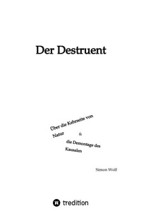 Enlarge image Cover: DER DESTRUENT - tredition