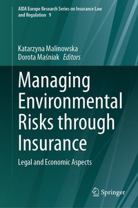 Abbildung von: Managing Environmental Risks through Insurance - Springer