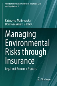 Abbildung von: Managing Environmental Risks through Insurance - Springer