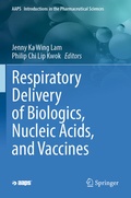 Cover: Respiratory Delivery of Biologics, Nucleic Acids, and Vaccines - Springer