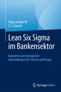 Cover: Lean Six Sigma im Bankensektor - Springer Gabler