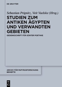 Bild: Studien zum antiken Ägypten und verwandten Gebieten - De Gruyter