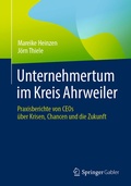 Cover: Unternehmertum im Kreis Ahrweiler - Springer Gabler