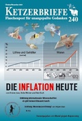 Cover: Die Inflation heute - AHRIMAN-Verlag
