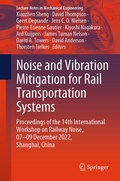 Cover: Noise and Vibration Mitigation for Rail Transportation Systems - Springer