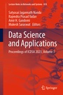 Cover: Data Science and Applications - Springer