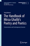 Cover: The Handbook of Mirza Ghalib's Poetry and Poetics - Springer