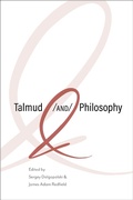 Cover: Talmud and Philosophy - Indiana University Press