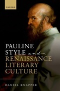 Bild: Pauline Style and Renaissance Literary Culture - OUP eBook