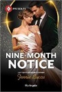 Cover: Nine-Month Notice - Harlequin Presents