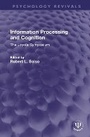 Cover: Information Processing and Cognition - Routledge