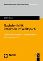 Cover: Nach der Kritik: Reformen im Weltsport? - Nomos