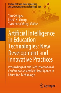 Enlarge image Cover: Artificial Intelligence in Education Technologies: New Development and Innovative Practices - Springer