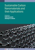 Cover: Sustainable Carbon Nanomaterials and Their Applications - Institute of Physics Publishing
