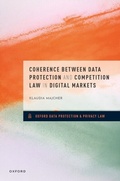 Cover: Coherence between Data Protection and Competition Law in Digital Markets - OUP eBook