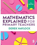 Cover: Mathematics Explained for Primary Teachers - SAGE Publications Ltd