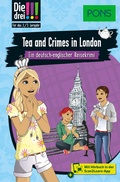 Cover: PONS Die Drei !!! - Tea and Crimes in London - PONS Langenscheidt