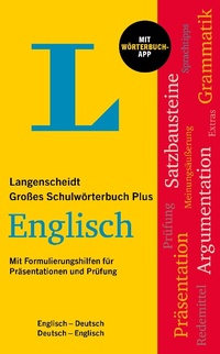 Abbildung von: Langenscheidt Großes Schulwörterbuch Plus Englisch - PONS Langenscheidt
