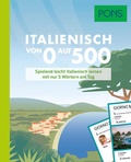 Cover: PONS Italienisch von 0 auf 500 - PONS Langenscheidt