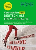 Cover: PONS Verbtabellen Plus Deutsch als Fremdsprache - PONS Langenscheidt