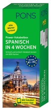 Cover: PONS Power-Vokabelbox Spanisch in 4 Wochen - PONS Langenscheidt