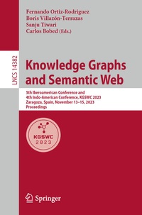 Enlarge image Cover: Knowledge Graphs and Semantic Web - Springer