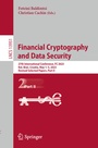 Cover: Financial Cryptography and Data Security - Springer