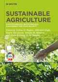 Cover: Sustainable Agriculture - De Gruyter