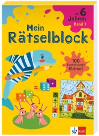 Abbildung von: Klett Mein Rätselblock ab 6 Jahren Band 1 - Klett