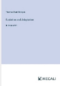 Enlarge image Cover: Evolution and Adaptation - Megali Verlag