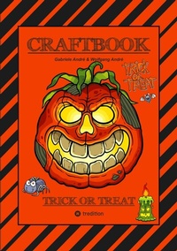 Abbildung von: CRAFTBOOK - 100 SEITEN GESPENSTISCHES HALLOWEEN - GEISTERSPIEL - RÄTSEL - GRUSELIGE MOTIVE - DIA DE MUERTOS - tredition
