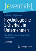 Cover: Psychologische Sicherheit in Unternehmen - Springer Gabler