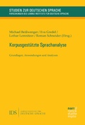 Cover: Korpusgest&uuml;tzte Sprachanalyse - Narr Francke Attempto Verlag