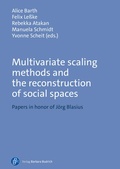 Cover: Multivariate scaling methods and the reconstruction of social spaces - Verlag Barbara Budrich