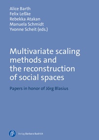 Abbildung von: Multivariate scaling methods and the reconstruction of social spaces - Verlag Barbara Budrich