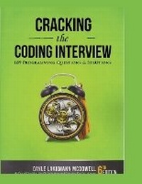 Enlarge image Cover: Cracking the Coding Interview - Gayle Laakmann McDowell