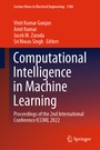 Cover: Computational Intelligence in Machine Learning - Springer